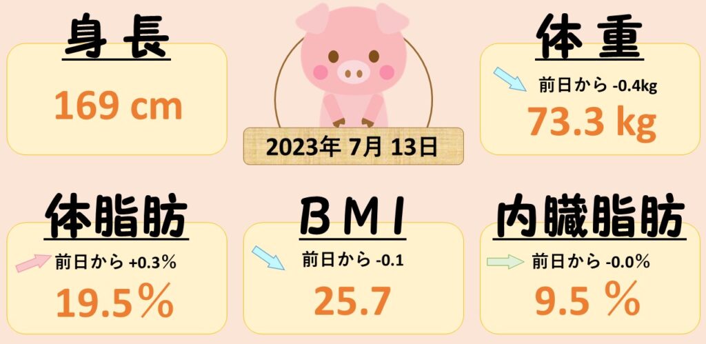 0713 第4回ポテチ祭り開催！！ 　ダイエット日記-Day43　ー2023/7/13ー